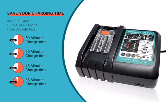 Substituição 18V 5.0ah Li